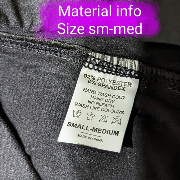 BNWOT, bike shorts, size sm-med, new condition never worn - Picture 7 of 8